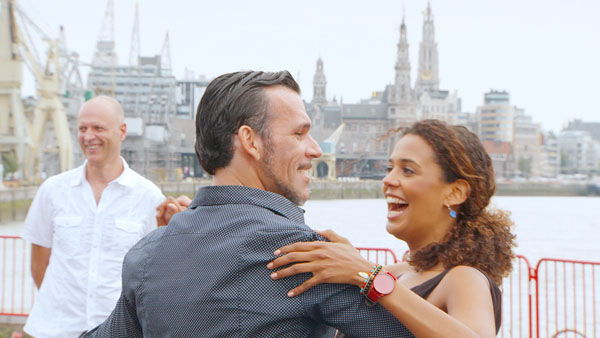 Tatyana Beloy danst in #Thuisblijver de tango