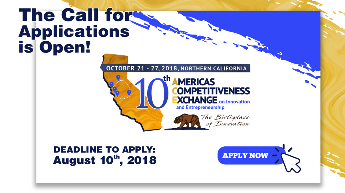 Applications are open for 10th Americas Competitiveness Exchange on Innovation and Entrepreneurship