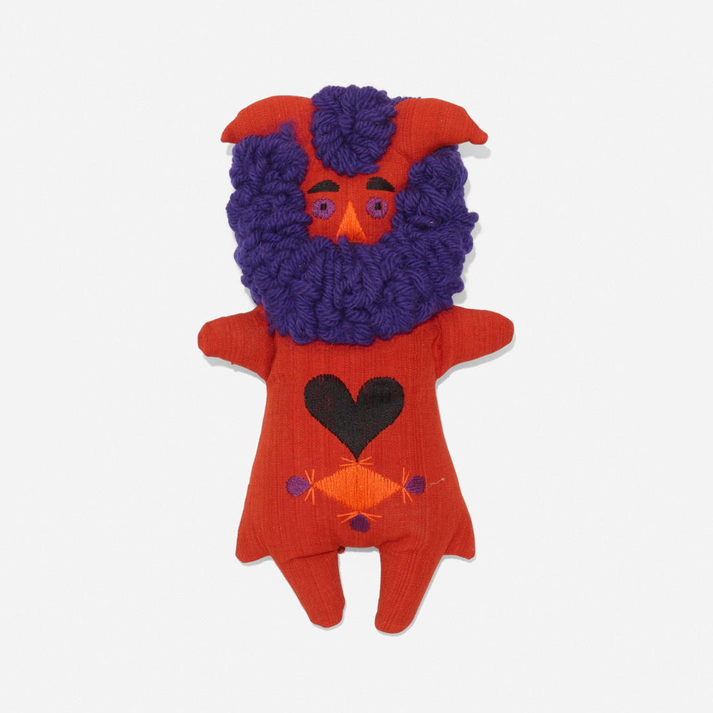 Marilyn Neuhart Doll from Textiles & Objects (1961)