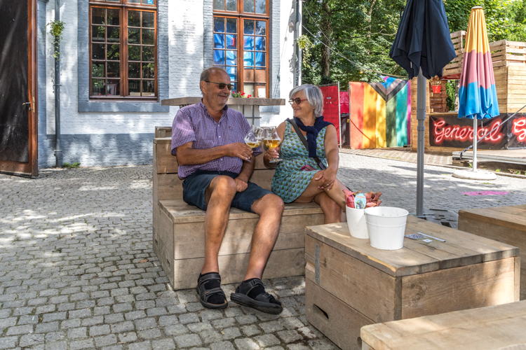 Terrasje doen in het Zomerpark
