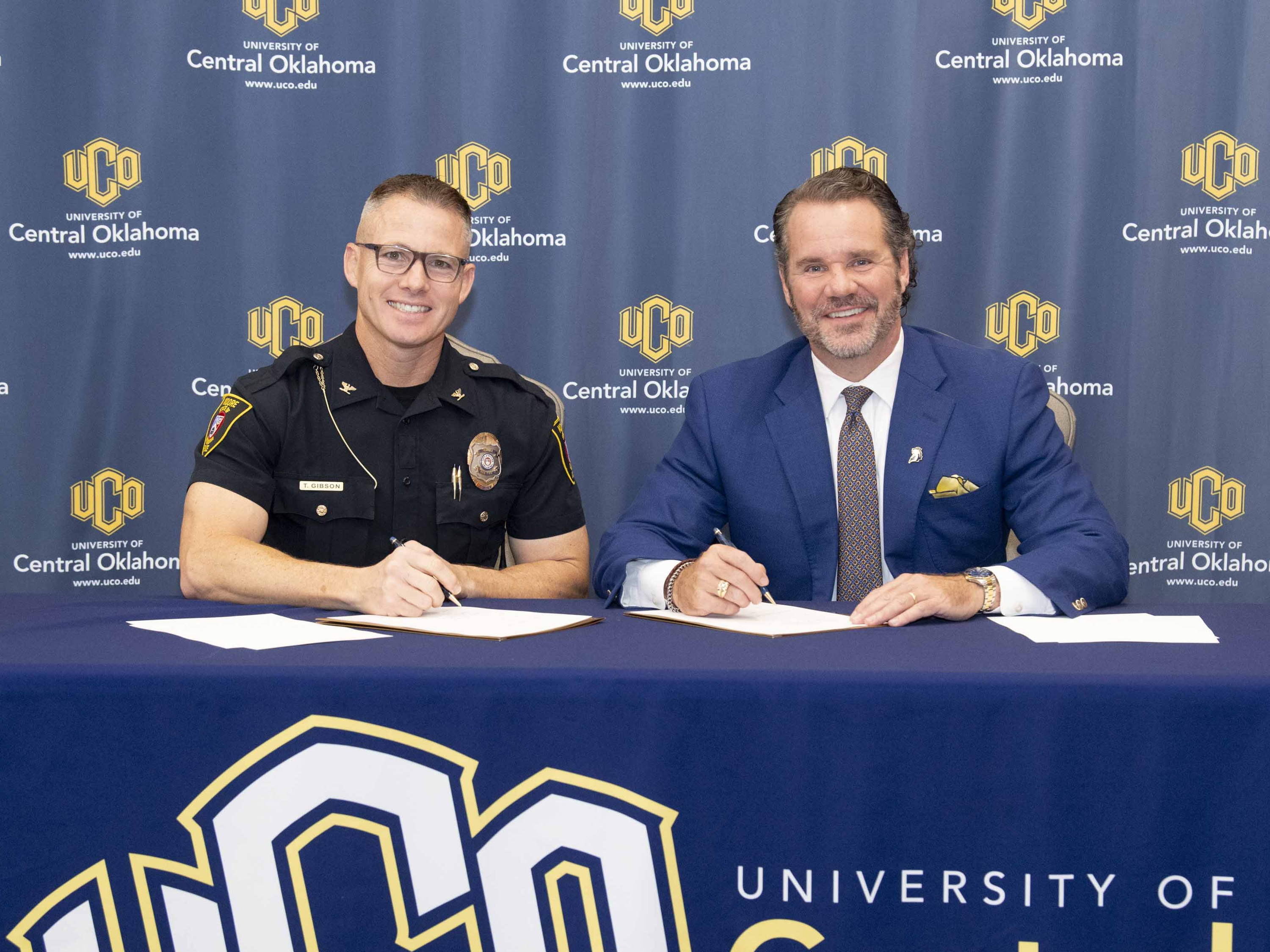 UCO and Moore Police Department Join Forces to Advance Education and Public Safety