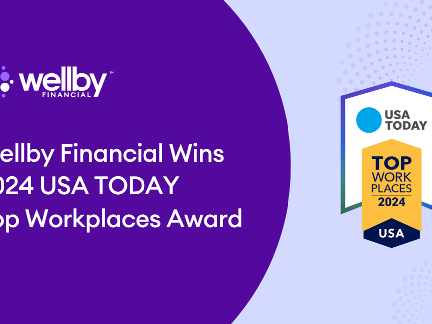 Wellby Financial Wins 2024 USA TODAY Top Workplaces Award