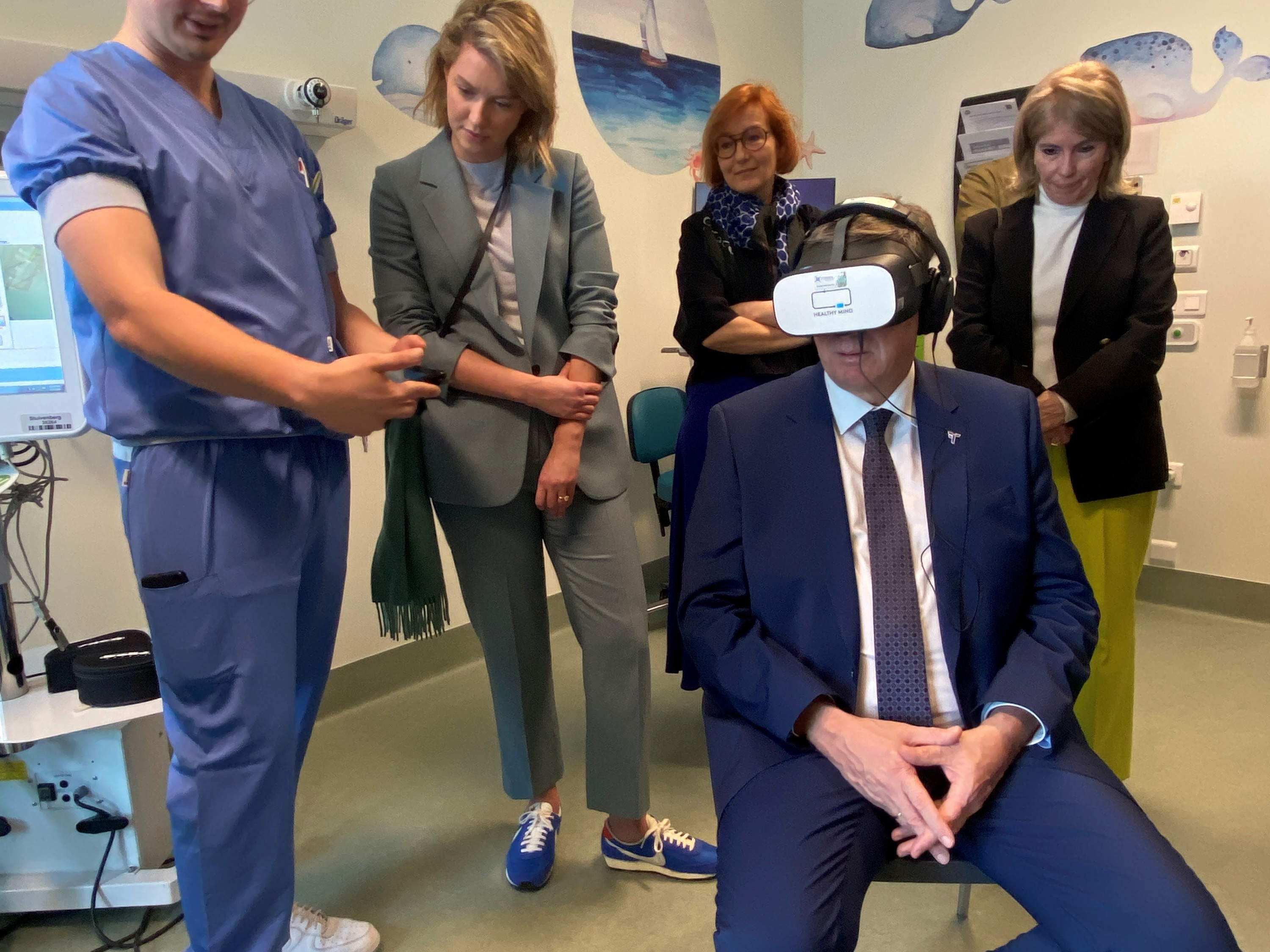VR-bril vermindert pijn en angst 