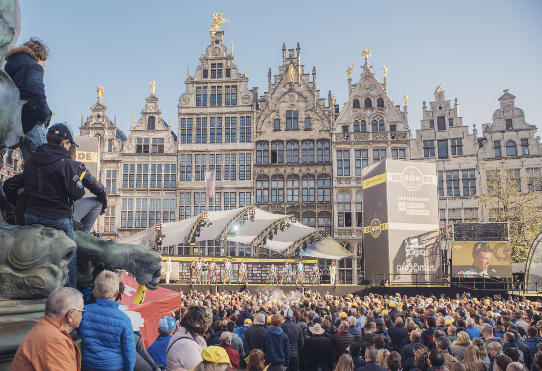 Antwerpen telt af naar Ronde van Vlaanderen op 3 april