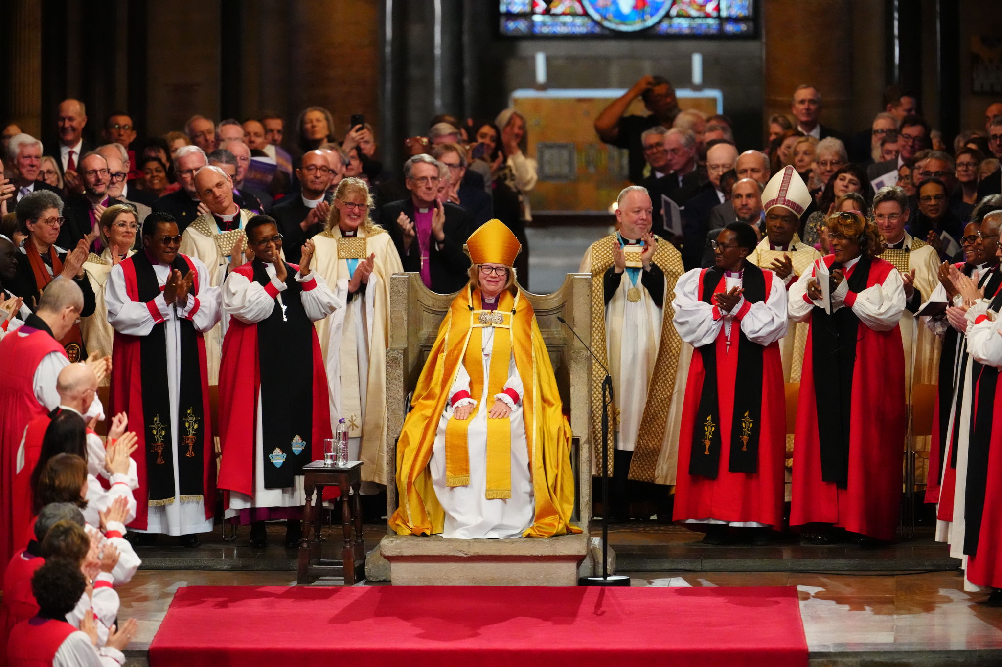 For the Archbishop, two beltpacks and two lavalier microphones were deployed, one pack per Base Station, delivering effective redundancy for the most critical source on the broadcast (Photo courtesy of Lambeth Palace, © Andrew Baker)