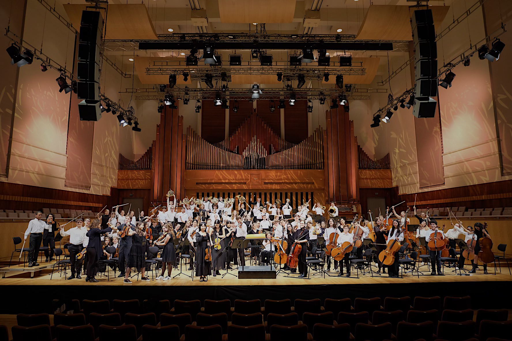 Brussels Young Philharmonic in actie Brussels Young Philharmonic in actie