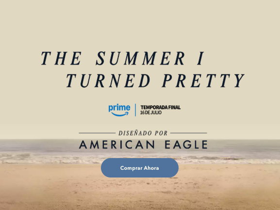 The Summer I Turned Pretty x AE. La colección que todo Gen Z debe conocer. 