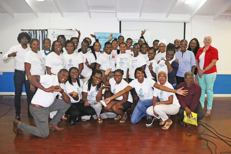 Group photo at the closing ceremony.