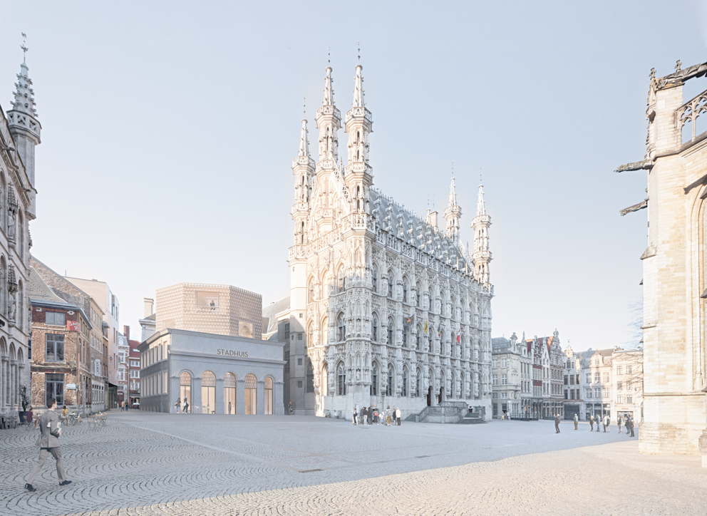 Historisch stadhuis van Leuven wordt open huis