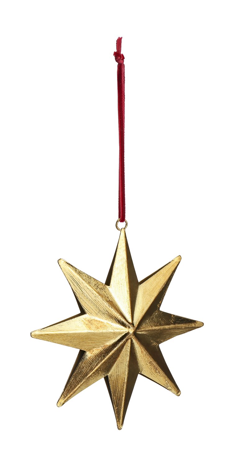 Habitat 1pk Metal Star Decoration, £3