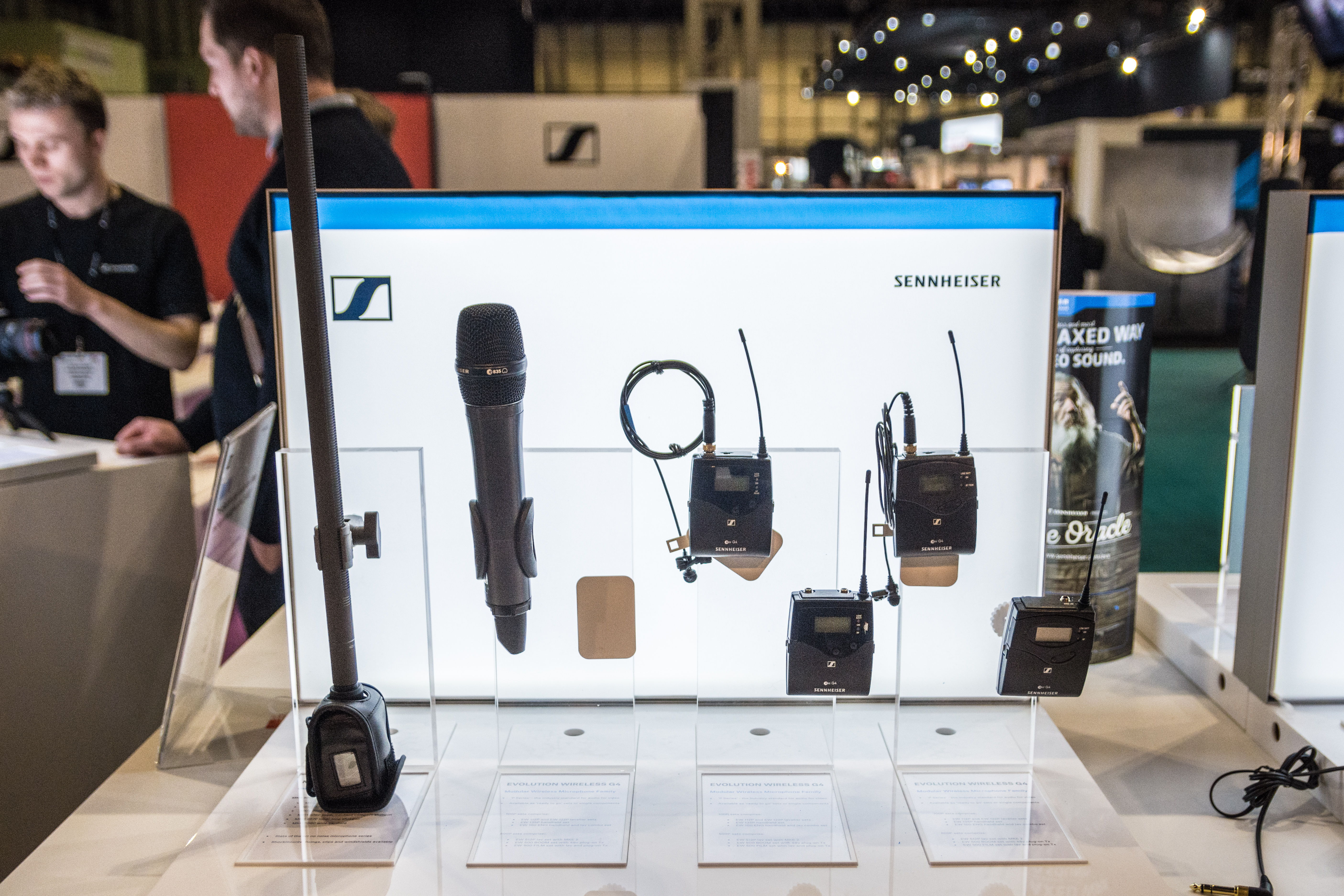 Sennheiser showcased its evolution wireless G4 at The Video Show 2019 (co-hosted alongside the Photography Show)