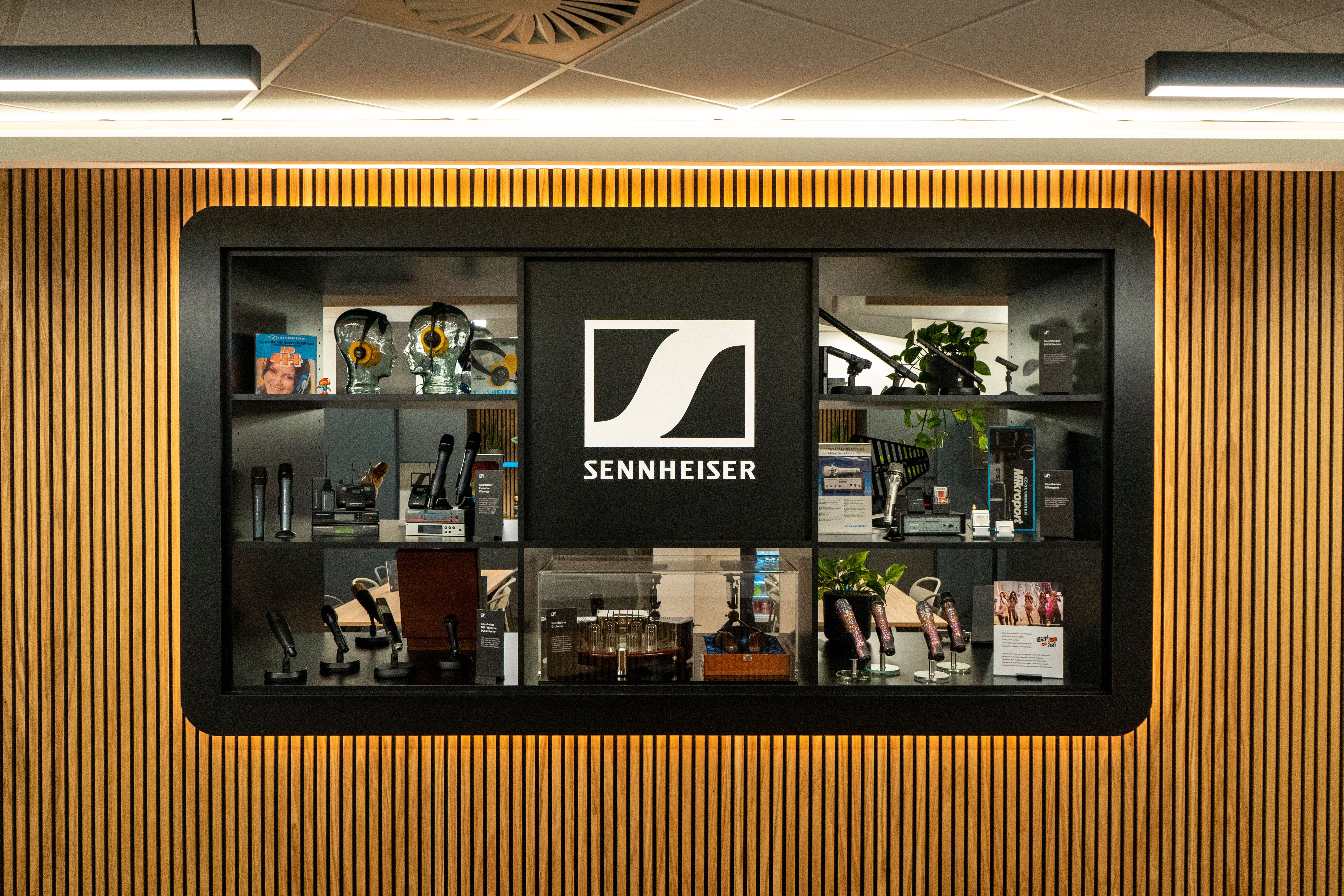 The new Sennheiser UK facility not only caters to the team’s needs, but doubles as a vibrant showcase for the latest advancements in audio technology