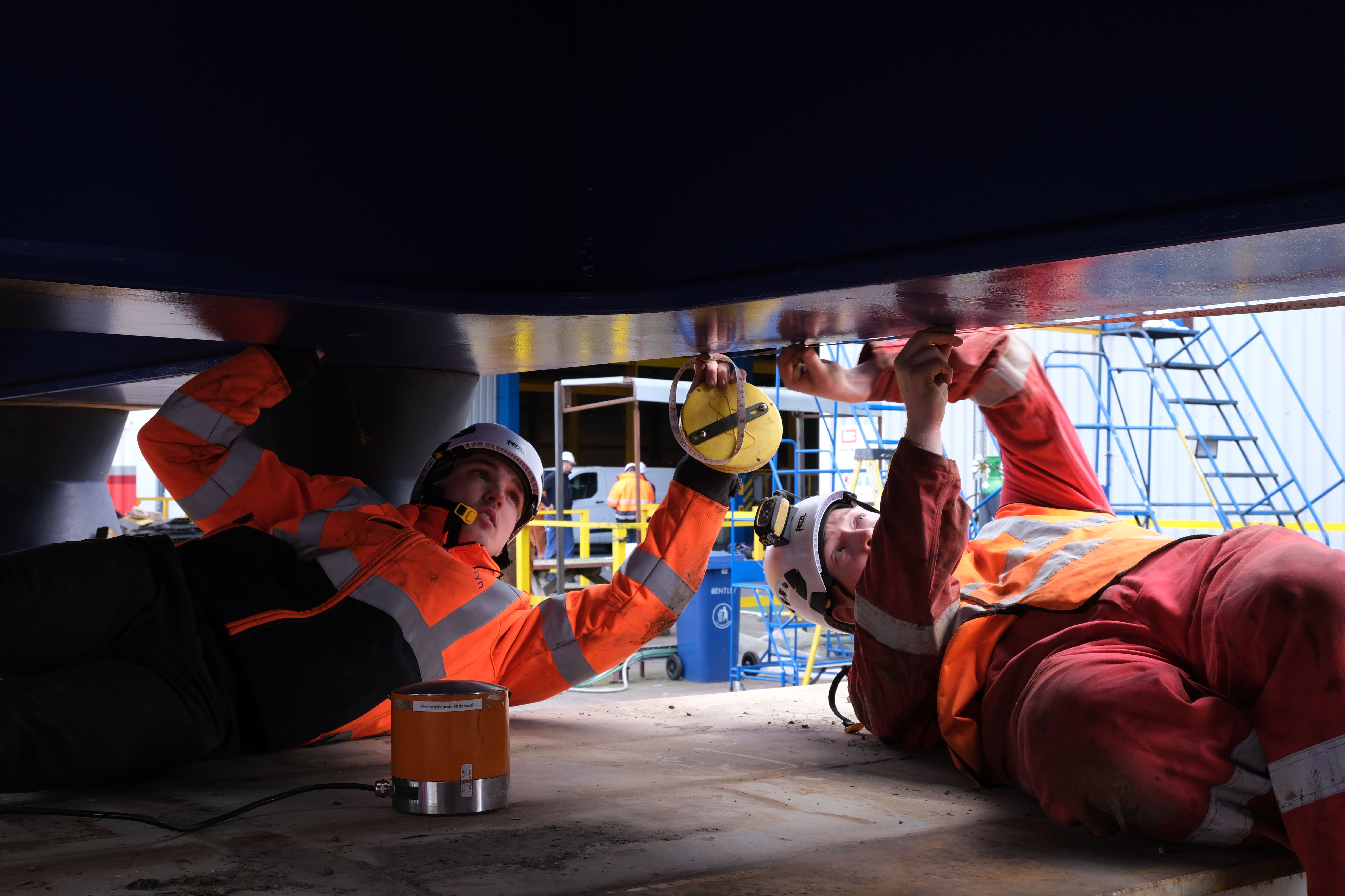 Four, 100t capacity compressive load cells from DLM calculated the Pipe Line End Termination’s centre of gravity.