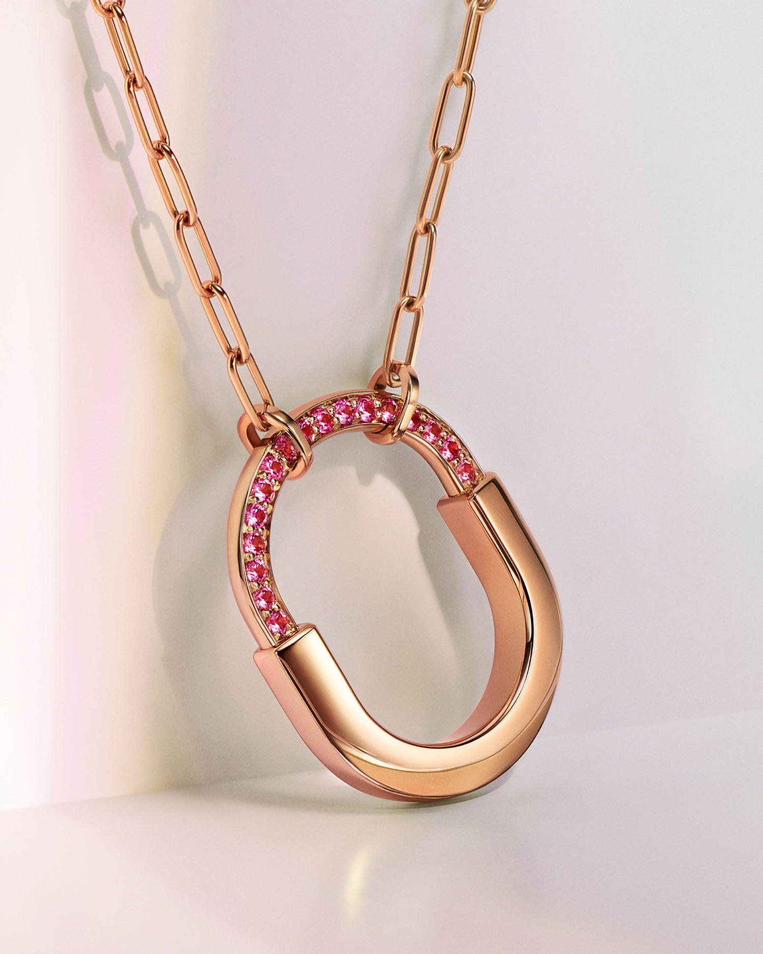 Tiffany&Co - ROSÉ Edition medium pendant in 18k rose (3)