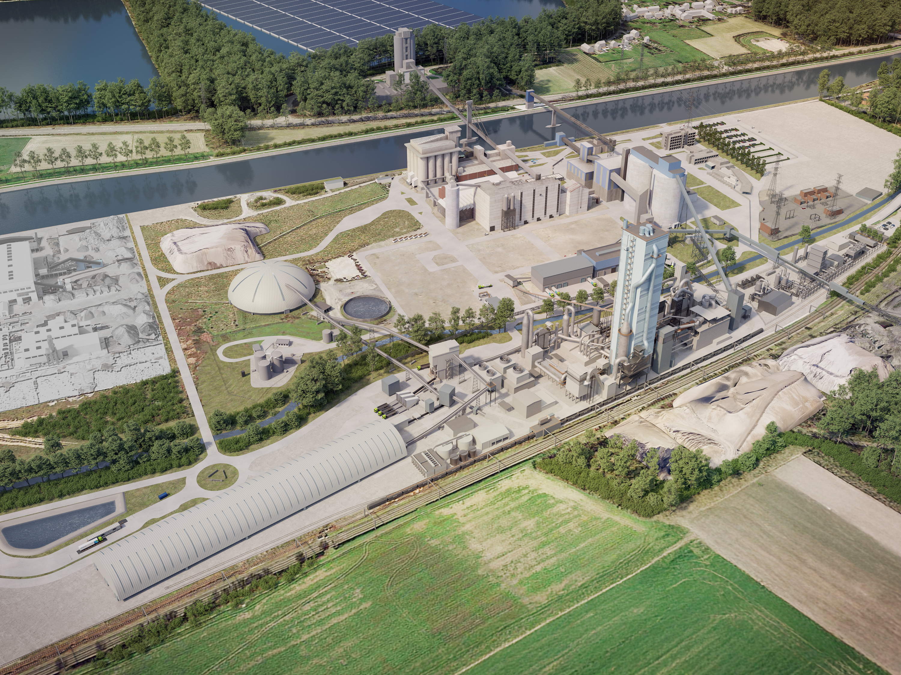GO4ZERO – Phase II : Réunion citoyenne dans le cadre de la demande de permis pour permettre la capture du CO2 produit dans le four à clinker de la cimenterie d’Obourg