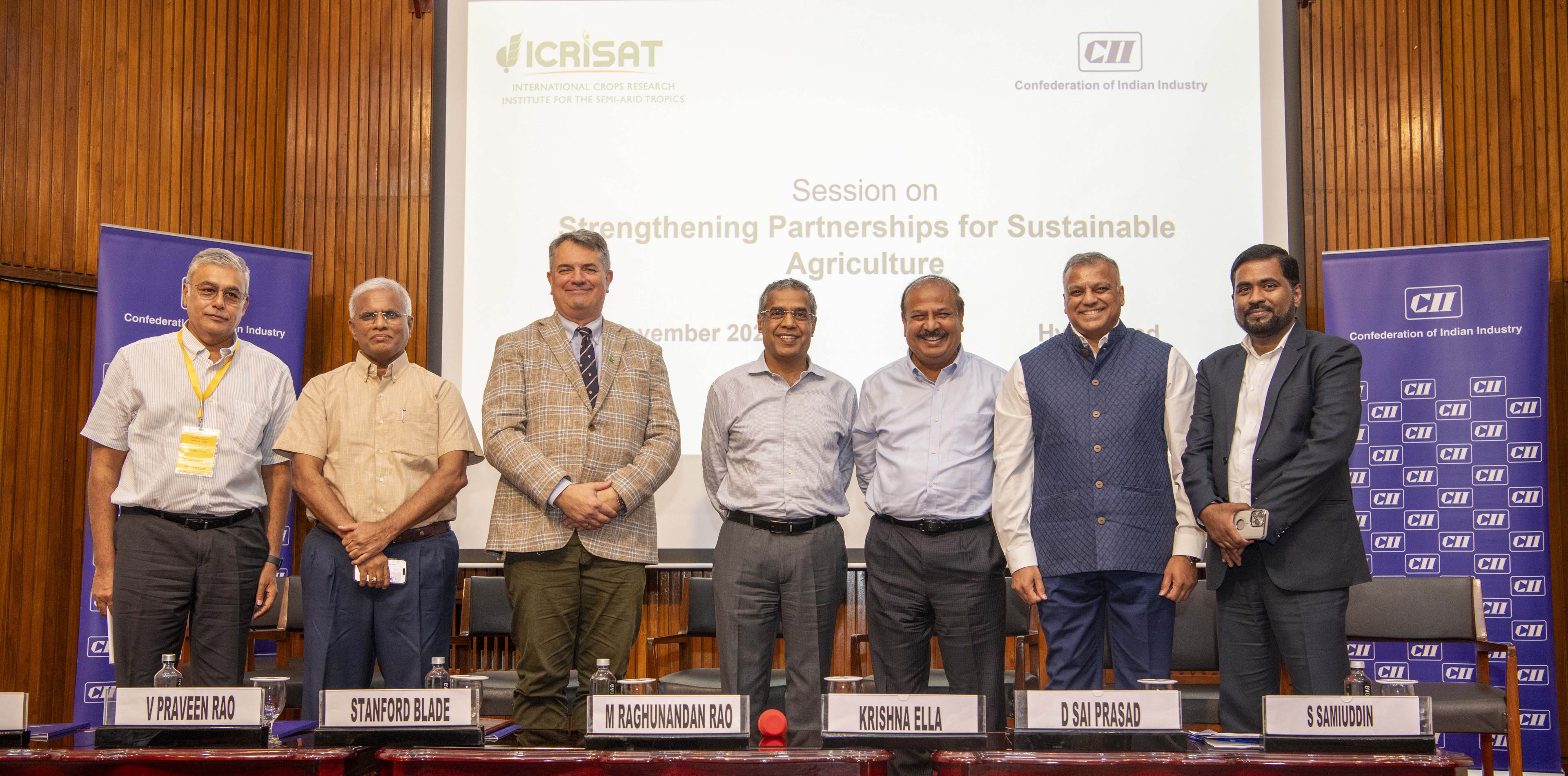 ICRISAT and CII-Telangana Explore Collaborative Opportunities in Agriculture & Food Processing