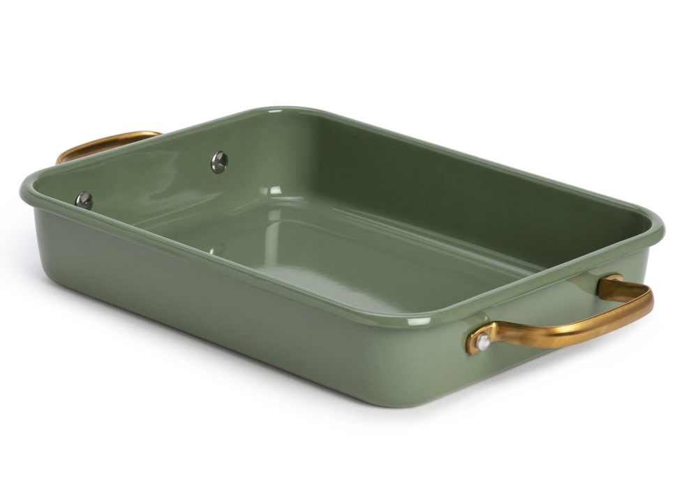 Habitat Citrine Enamel Brownie Baking Tray, £12.50