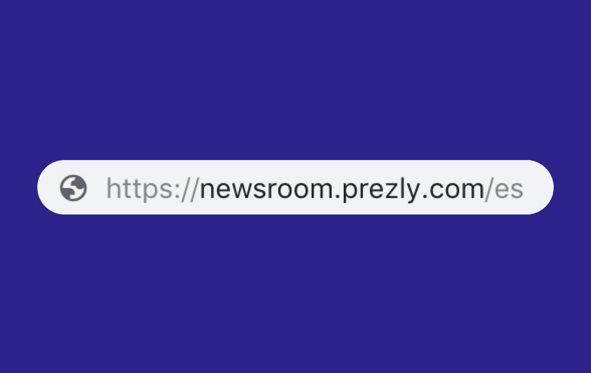 Share your Newsroom in a particular language
