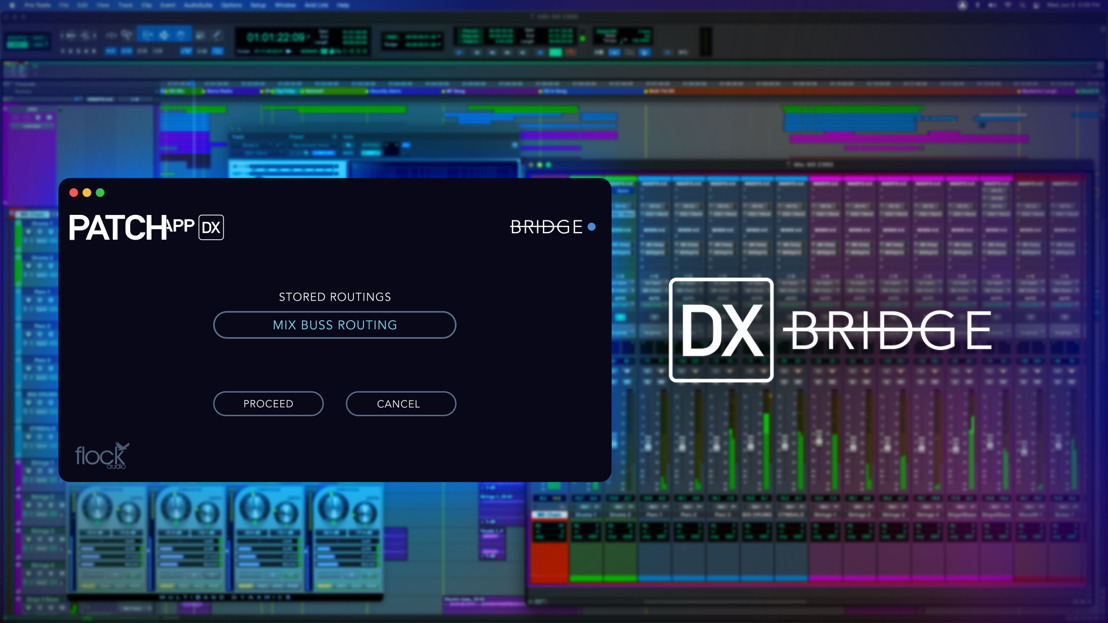 Flock Audio Unveils PATCH APP DX’s newest addition “DX Bridge”