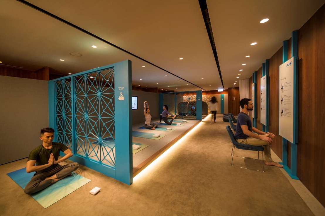 Rekken, ontspannen en verfrissen: Cathay Pacific opent The Sanctuary by Pure Yoga