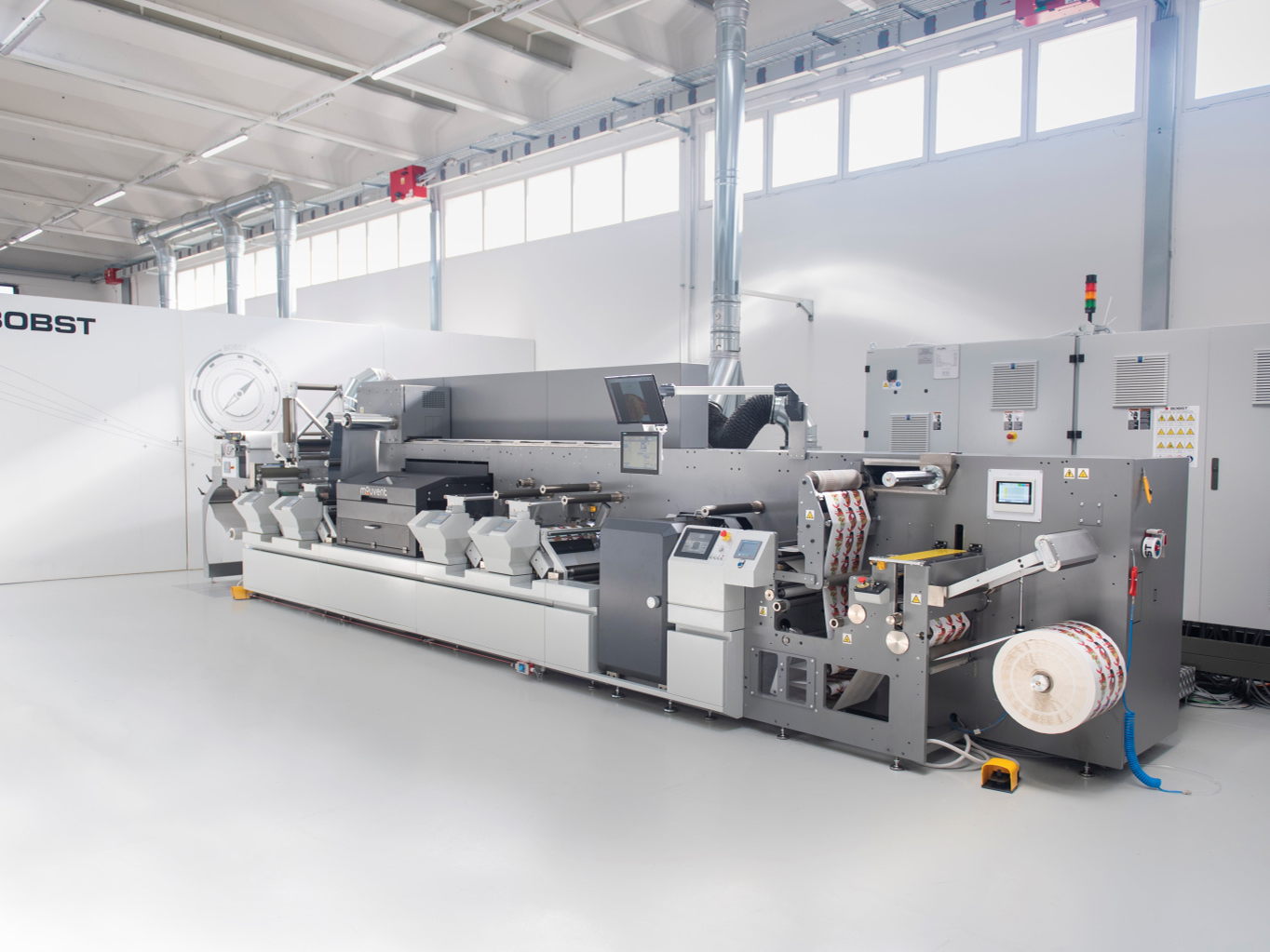 A BOBST está dando forma ao futuro da produção de rótulos