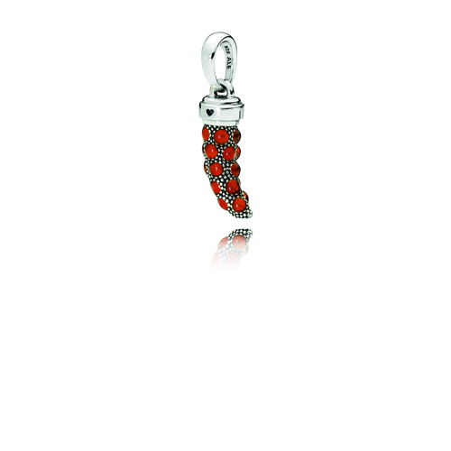 Red Amulet Dangle