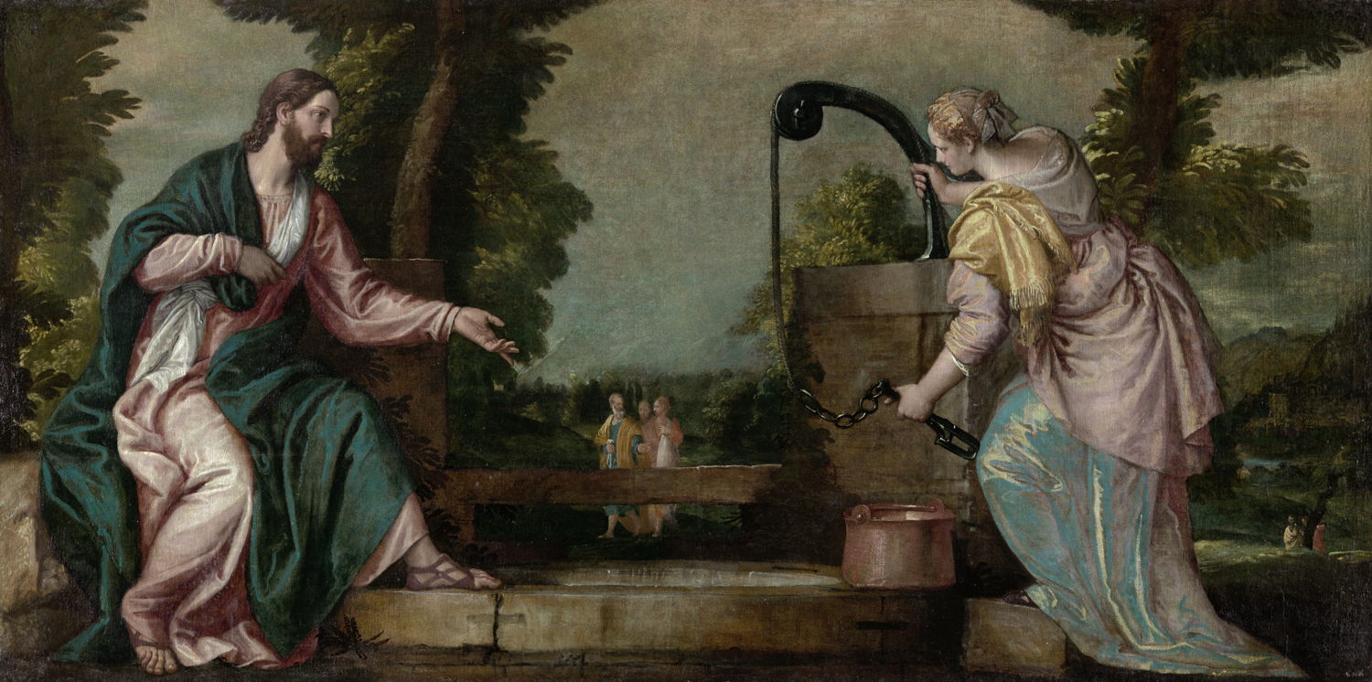Paolo Veronese and workshop, Christ and the Samaritan Woman, c. 1585 © Kunsthistorisches Museum Wien