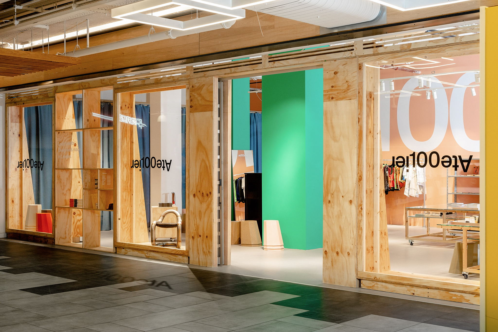 Atelier100 Store, Livat Hammersmith, photography by Taran Wilkhu Atelier100 Store, Livat Hammersmith, photography by Taran Wilkhu