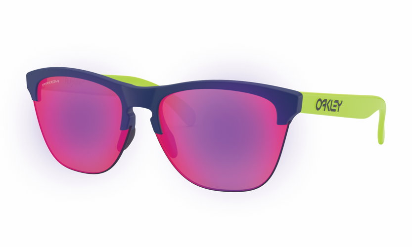 OAKLEY FROGSKINS LITE MATTE NAVY/MATTE RETINA WITH PRIZM ROAD