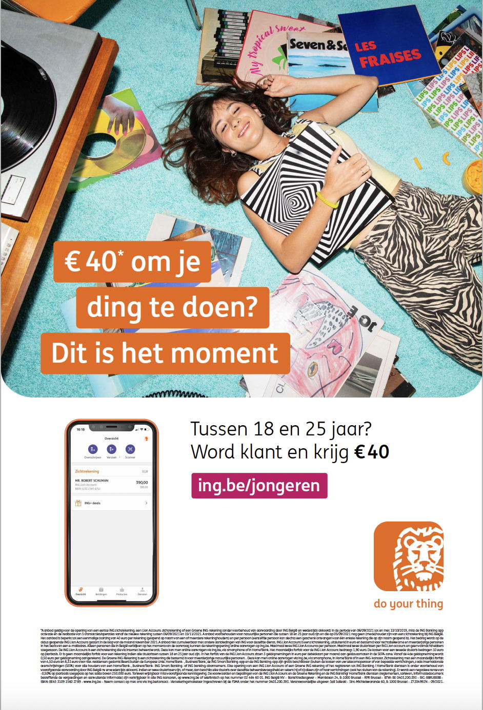 ING Youth - Affiche 2