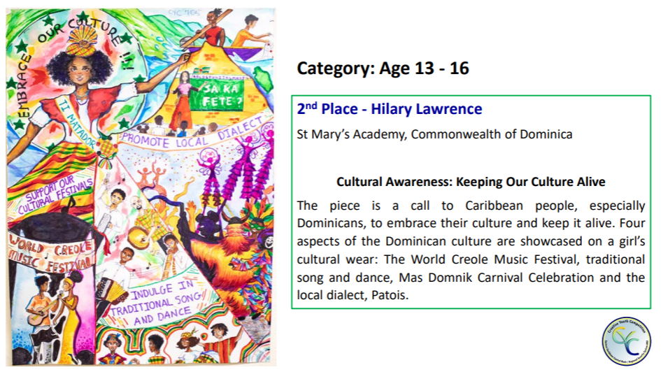 Hilary Lawrence - 2nd Place Winner - Age 13-16