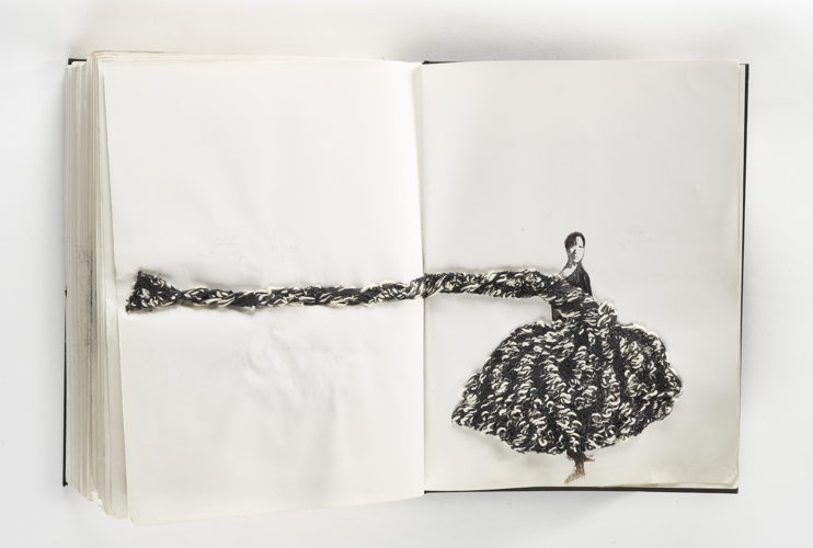 IO Van Oostveldt, collage design, 1970-80, © poto: Stany Dederen, MoMu