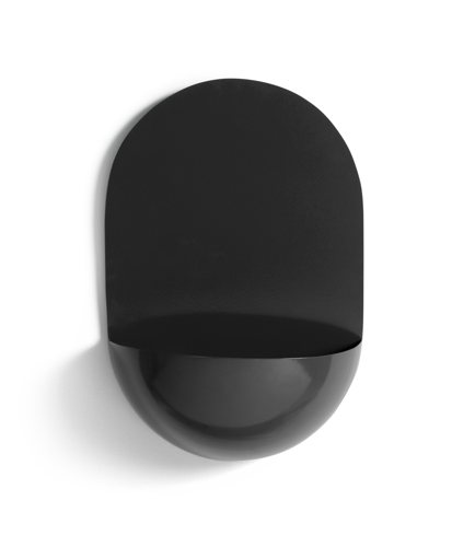 Habitat Wall Hanging Planter - Black, £14