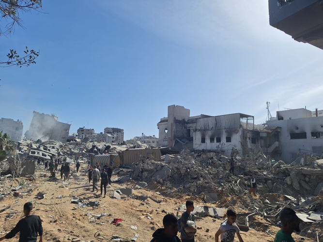 Al Shifa yard©MSF
