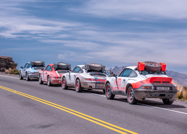 AIR-COOLED SAFARI 911S AND UPRATED CAYENNES COMPLETE 11,000-MILE, 39 DAY ON- AND OFF-ROAD TRANS-ANDES BEYOND ADVENTURE RALLY