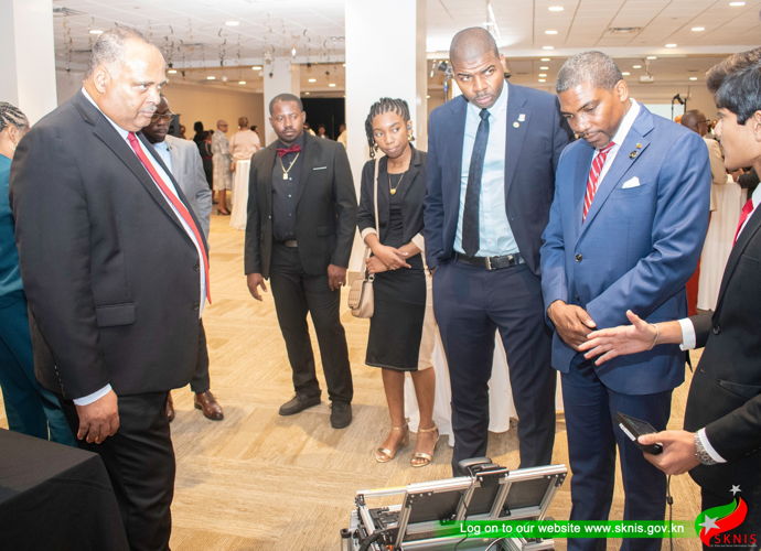 Launch of the OECS Robotics Association Photo Courtesy SKNIS 