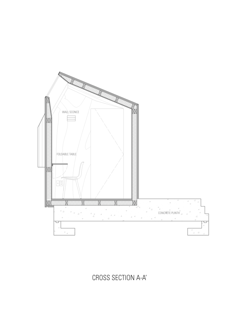 Cross Section A-A', Courtesy Architensions