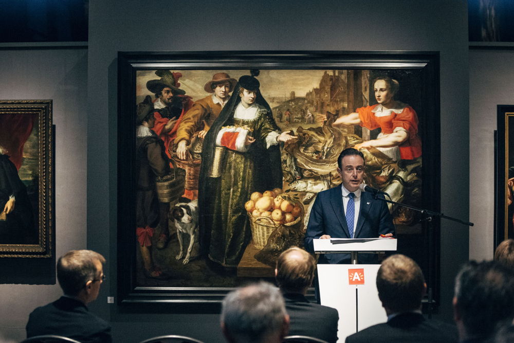 Bart De Wever, burgemeester Antwerpen. Photo: Joris Casaer