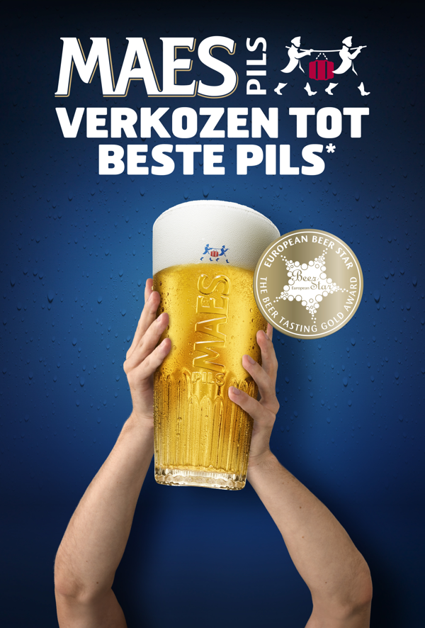 Maes pils verkozen tot beste pils op de European Beer Star Awards 2014