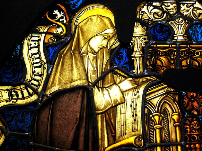 Hildegard von Bingen, A crusader for independence among her fellow nuns, Hildegard von Bingen wrote more than 70 works as a  Benedictine nun in the 12th century. A woman of diverse talents, she is primarily known for having produced one of the largest repertoires among medieval composers. 
