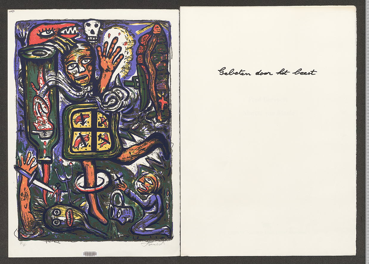 Kunstenaarsboek, Fred Bervoets-Marcel Van Maele_1