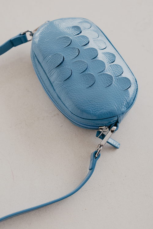 Oval Mini Bag Bleu Ciel Stone 250