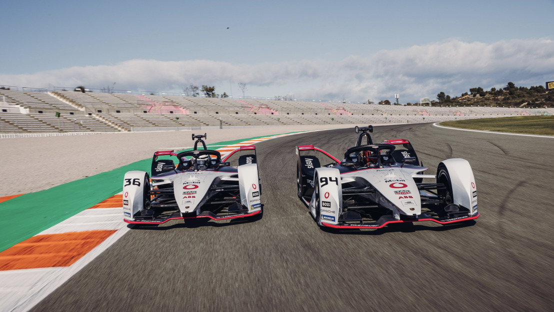 Successful Final Pre season Test For The TAG Heuer Porsche Formula E Team