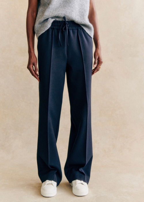 Sézane - Pantalon Bruce marine - 125€