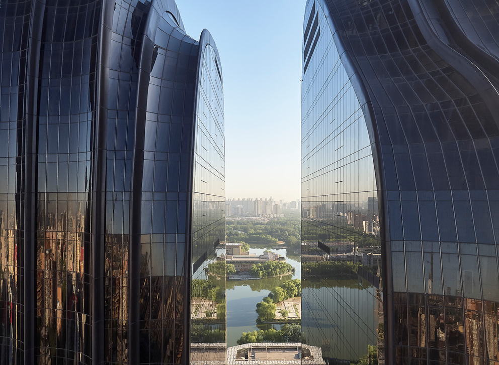 Chaoyang Park Plaza, Beijing. AKG5887953 © akg-images / VIEW / Hufton+Crow