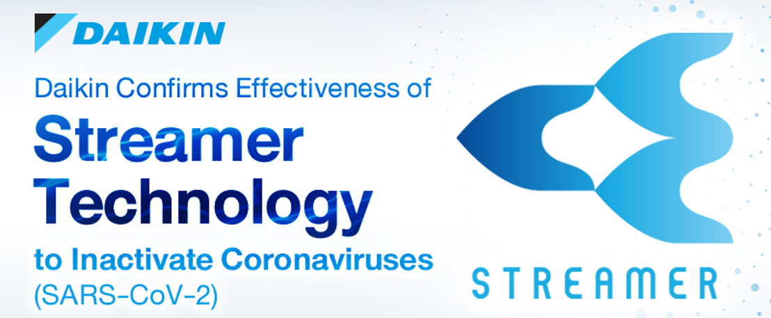 La technologie Streamer de Daikin inactive plus de 99,9 % du nouveau coronavirus (SARS-CoV-2)