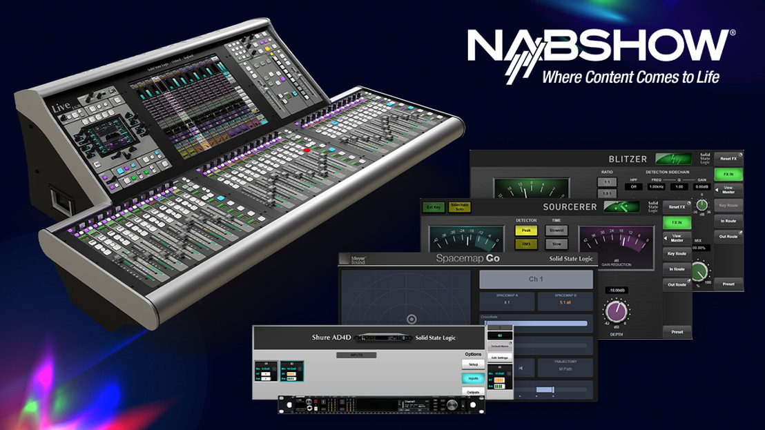 NAB 2022: Solid State Logic to Feature its New SSL Live L650 Console and V5 software, Best-In Class Solution for Next-Gen Production Environments