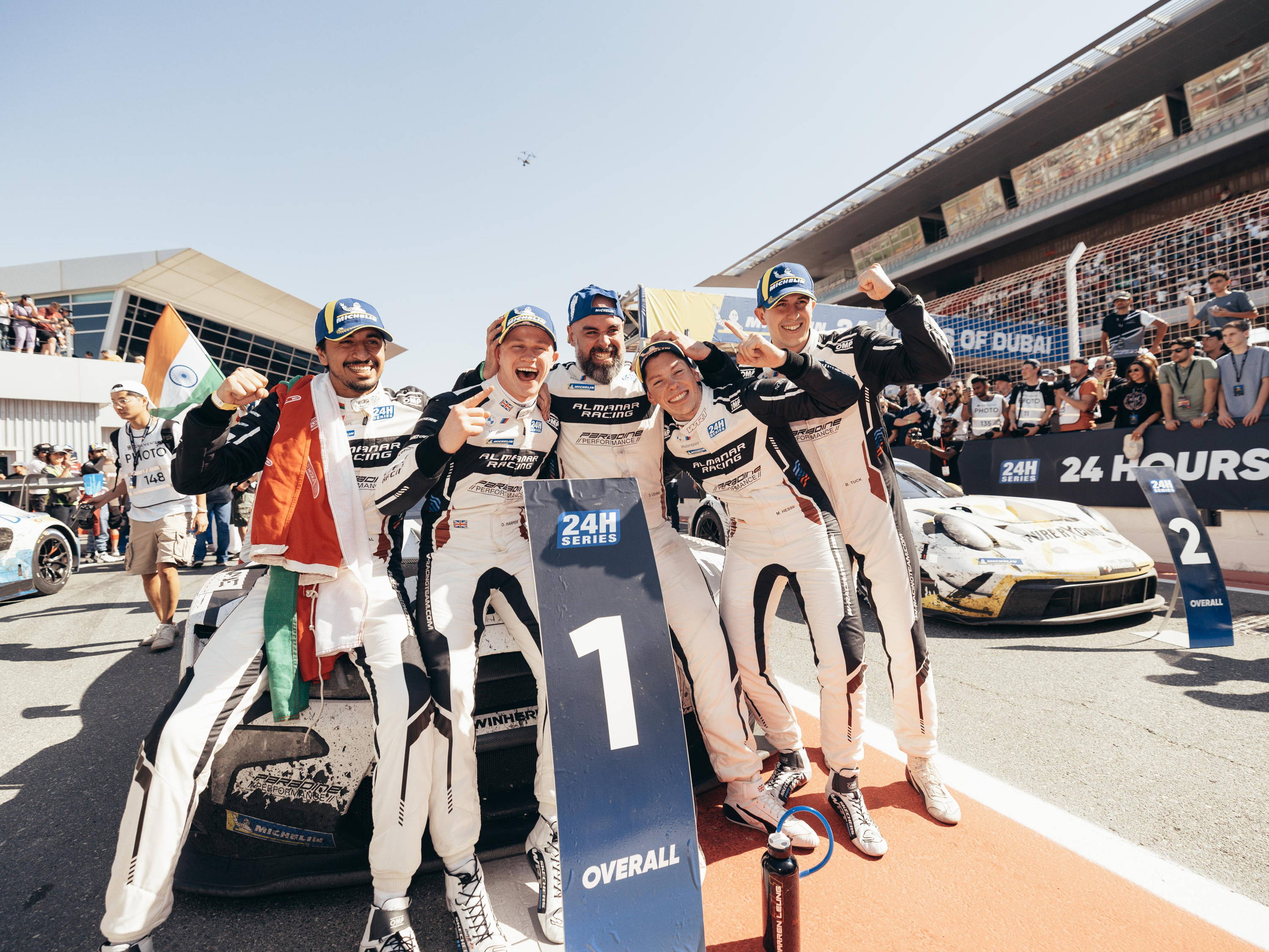 ALMANAR RACING BY TEAM WRT SECURES VICTORY AT THE 24 HOURS OF DUBAI