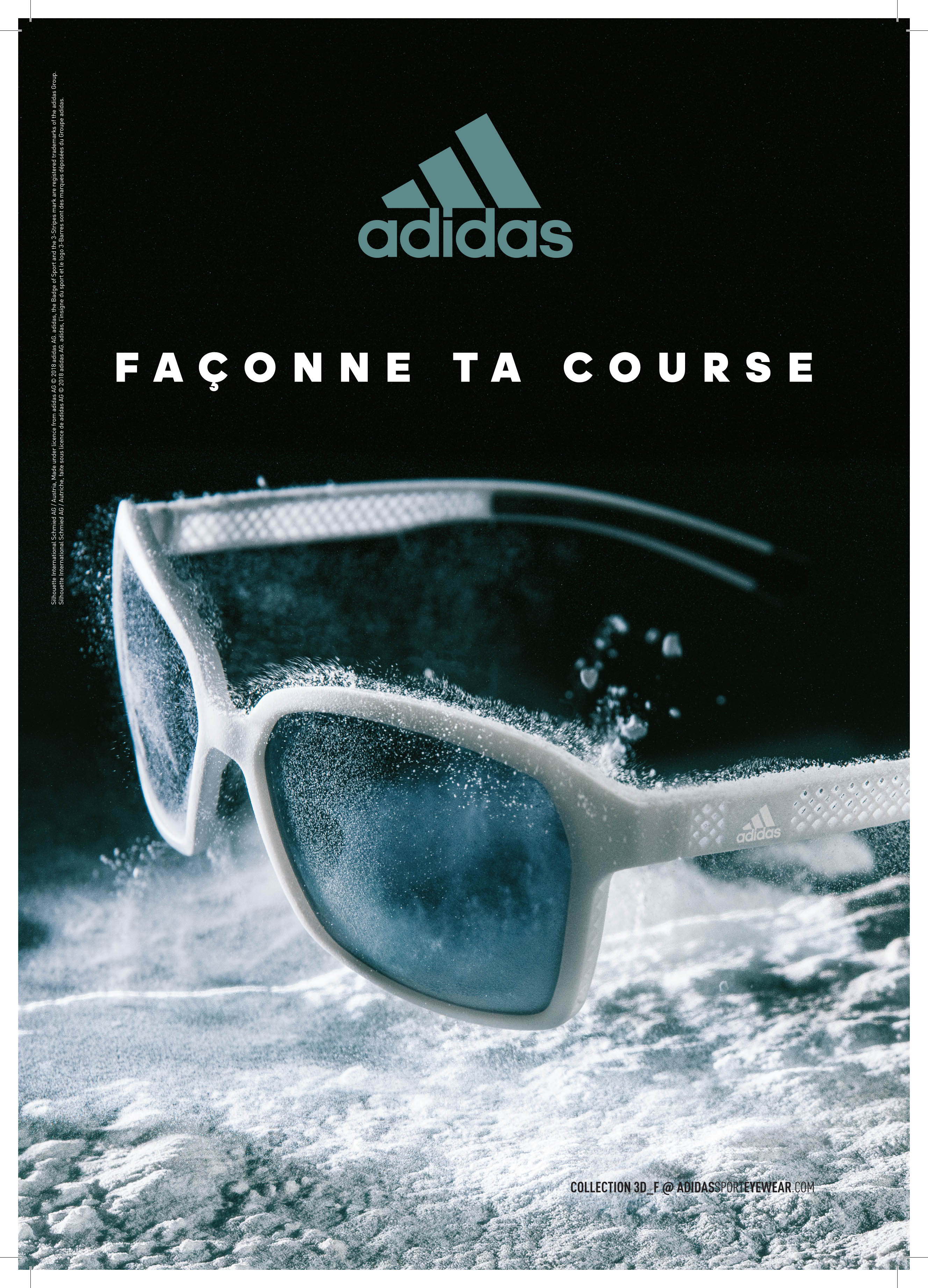 adidas Sport eyewear // 3D_F: Evolver & Aspyr & 3D_X: Tempest, Protean, Proshift - août 2018