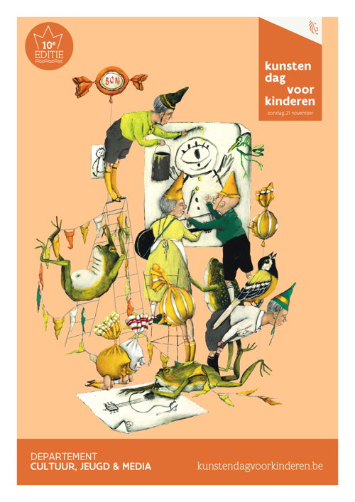 Campagnebeeld Kunstendag voor Kinderen 2021
